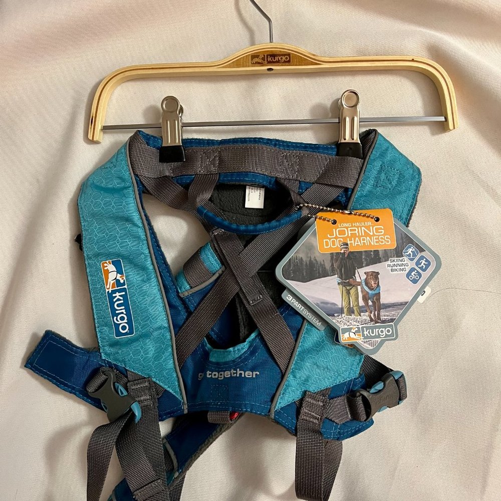 Kurgo Long Hauler Joring  Dog Harness for Size Small